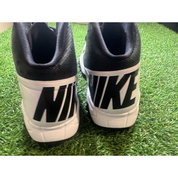 NIKE VAPOR PRO 3/4 DESTROYER Football Cleats  White/Black  Size 10.5 NEW Oreo S3 main image 8